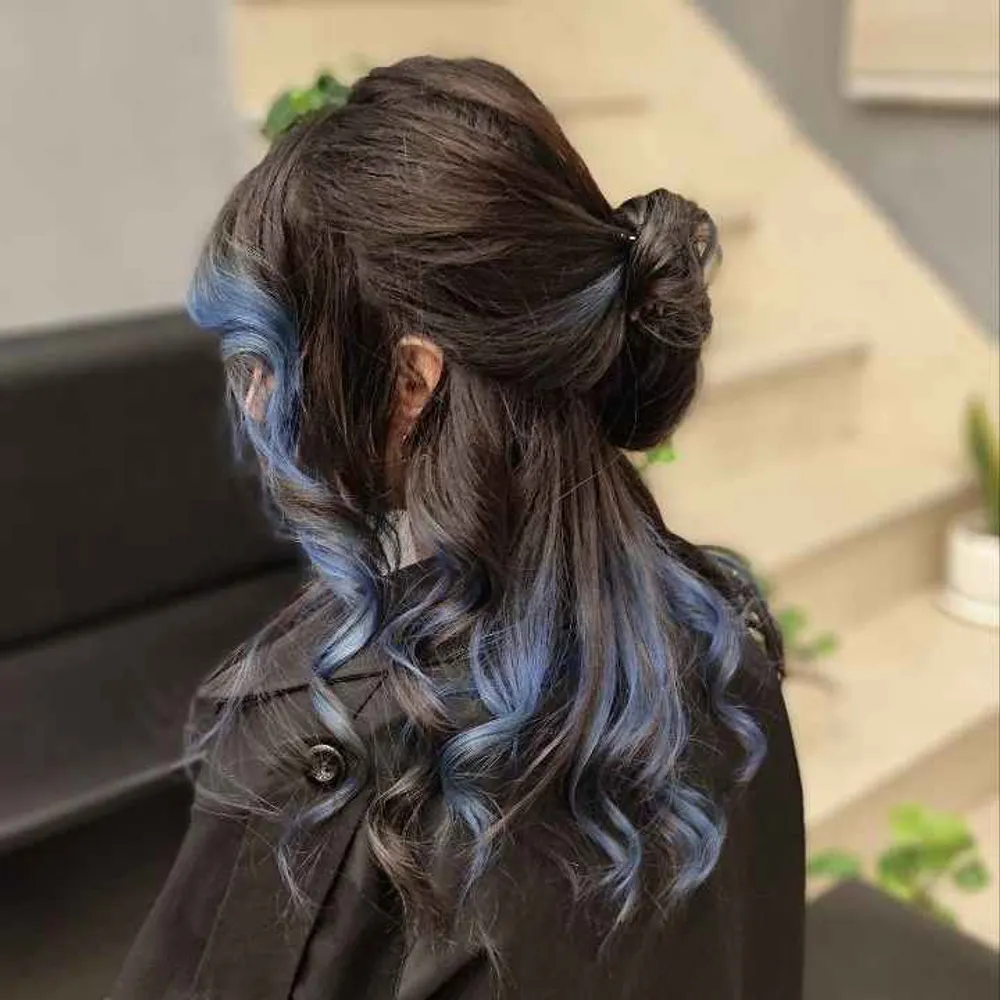 هایلایت آبی 