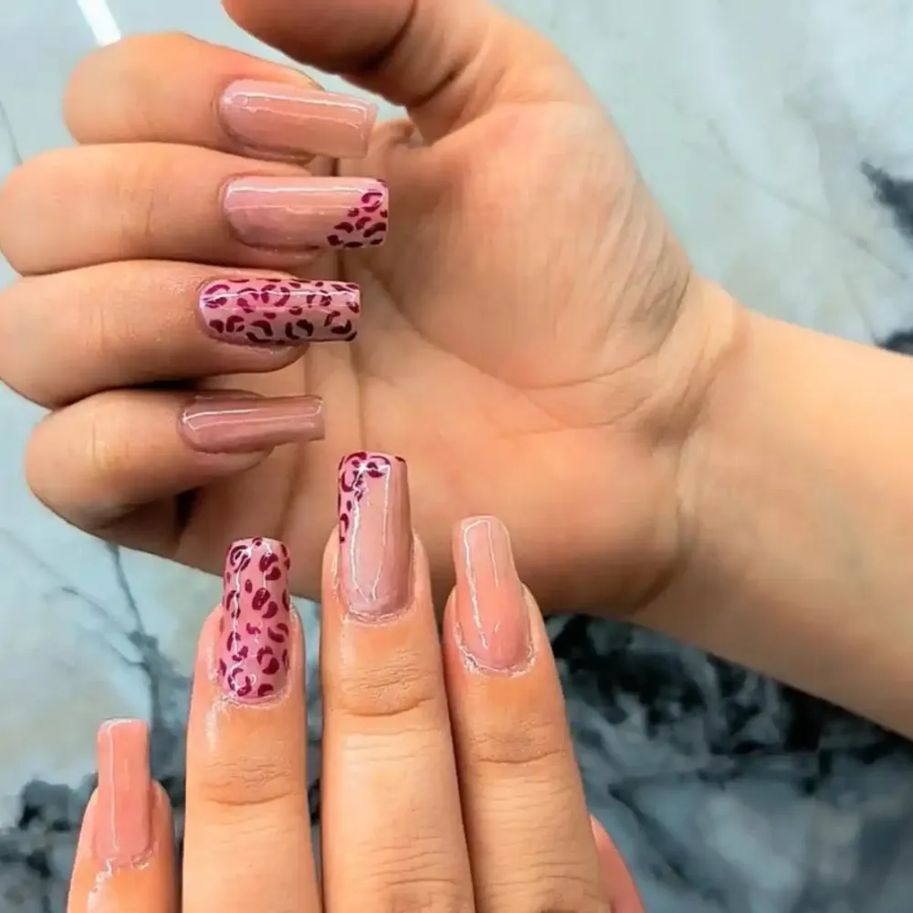 کاشت ناخن ژلیش ناخن لمینیت ناخن مانیکور