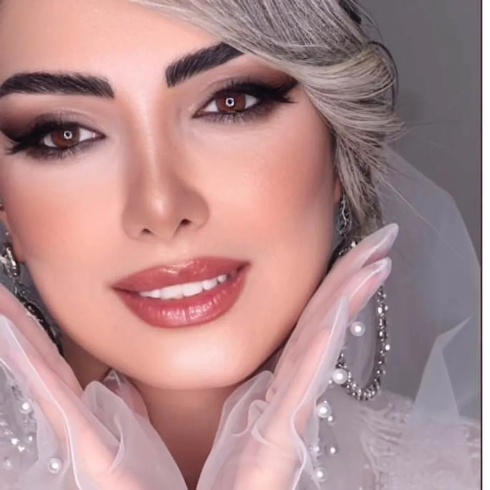 میکاپ عروس اسموکی