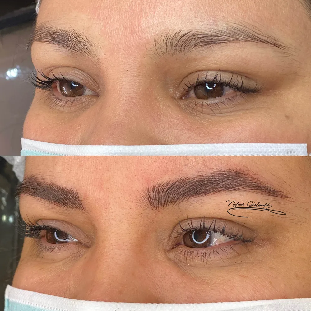 میکروبلیدینگ ابرو 