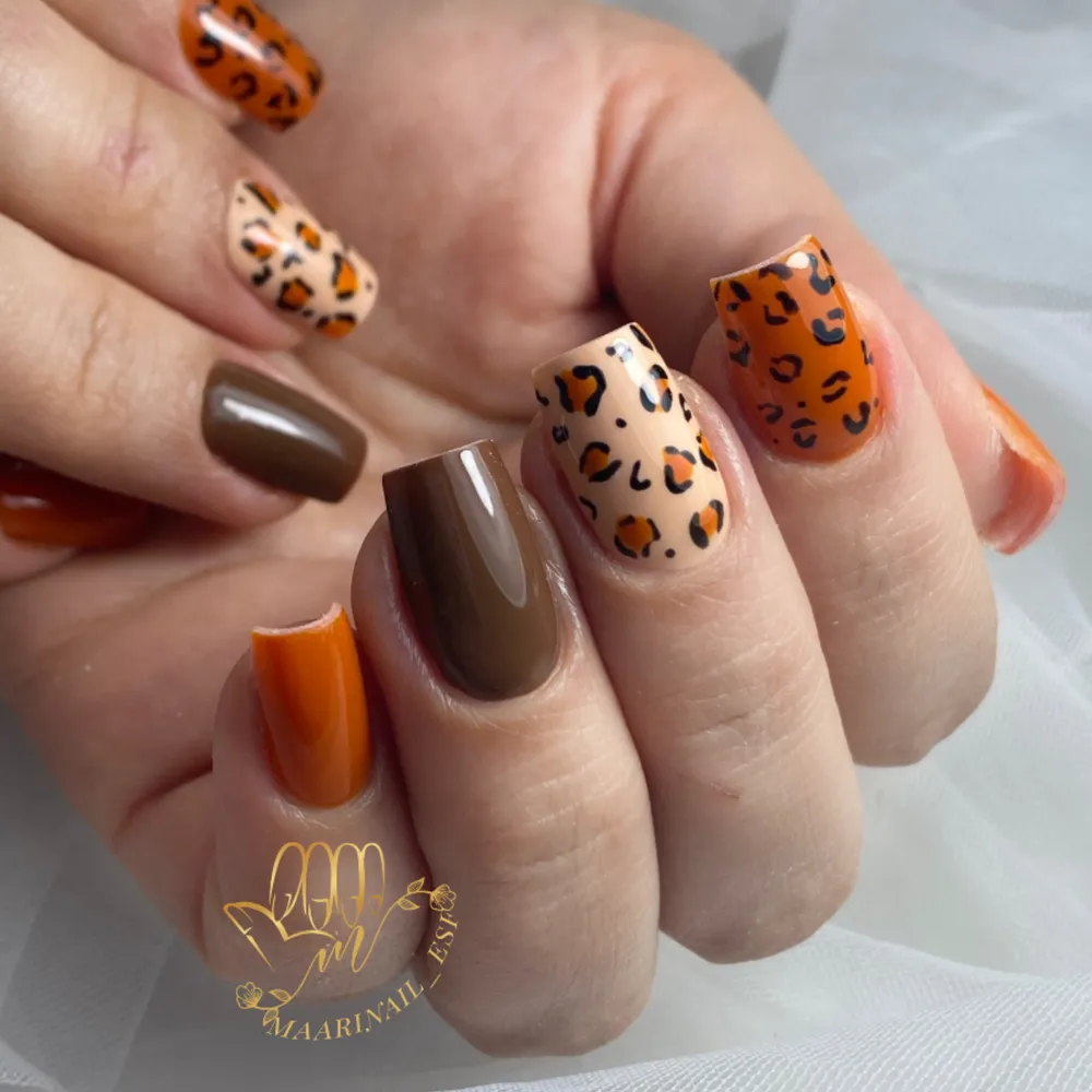 طرح ناخن پلنگی